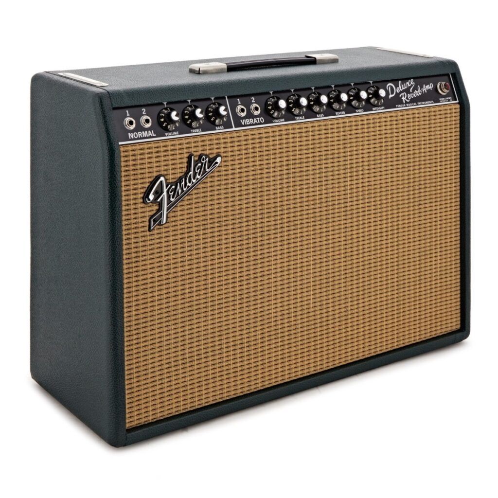 Fender FSR 65 Deluxe Reverb British Racing Green Eminence GA-SC64 speaker