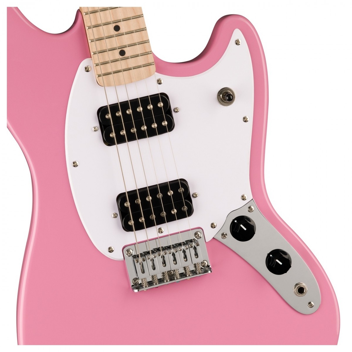 Squier Sonic Mustang HH Flash Pink