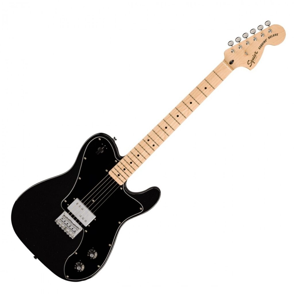 Squier Paranormal Esquire Deluxe Metallic Black