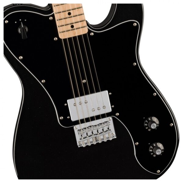 Squier Paranormal Esquire Deluxe Metallic Black