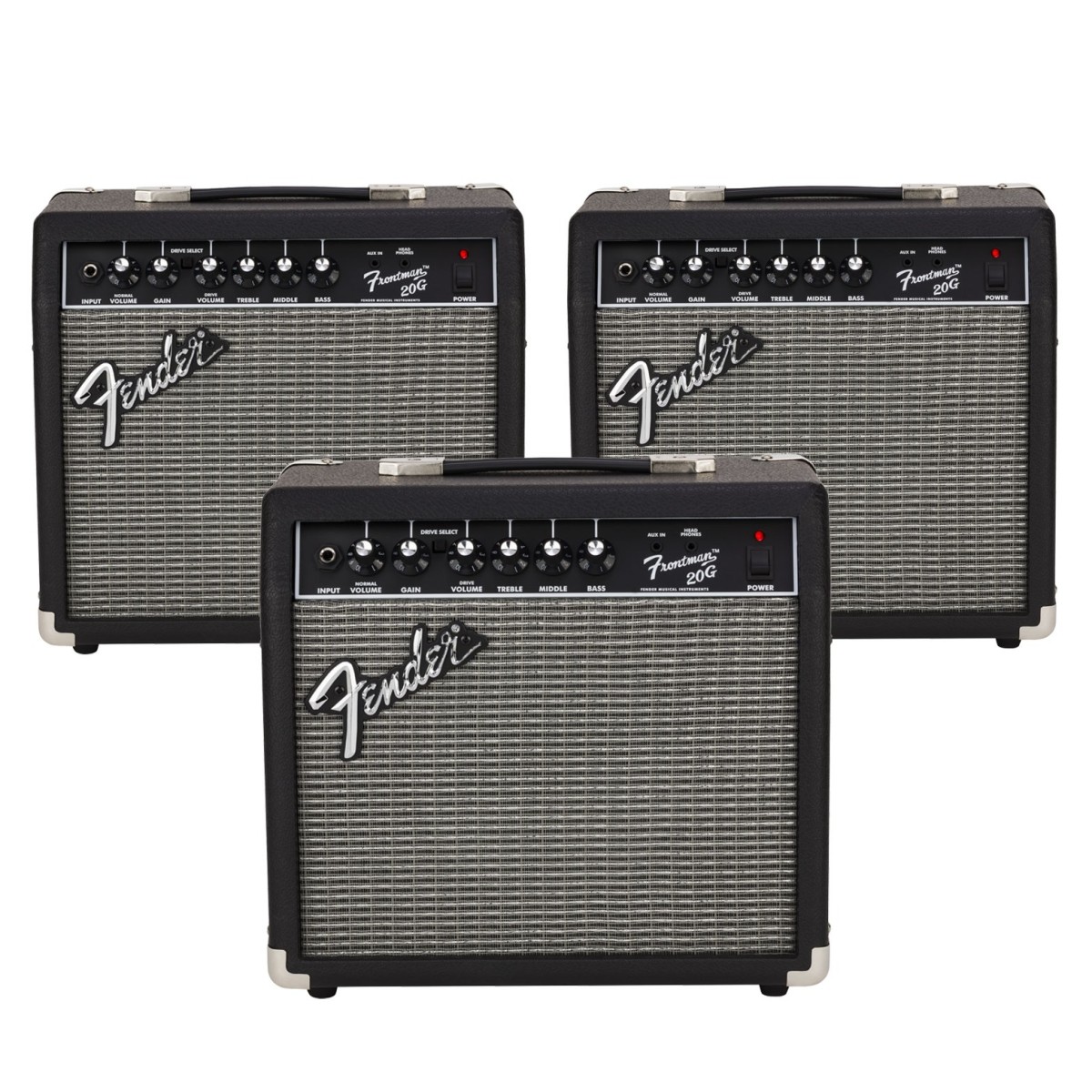 Fender Frontman 20G Guitar Amp pack of 3