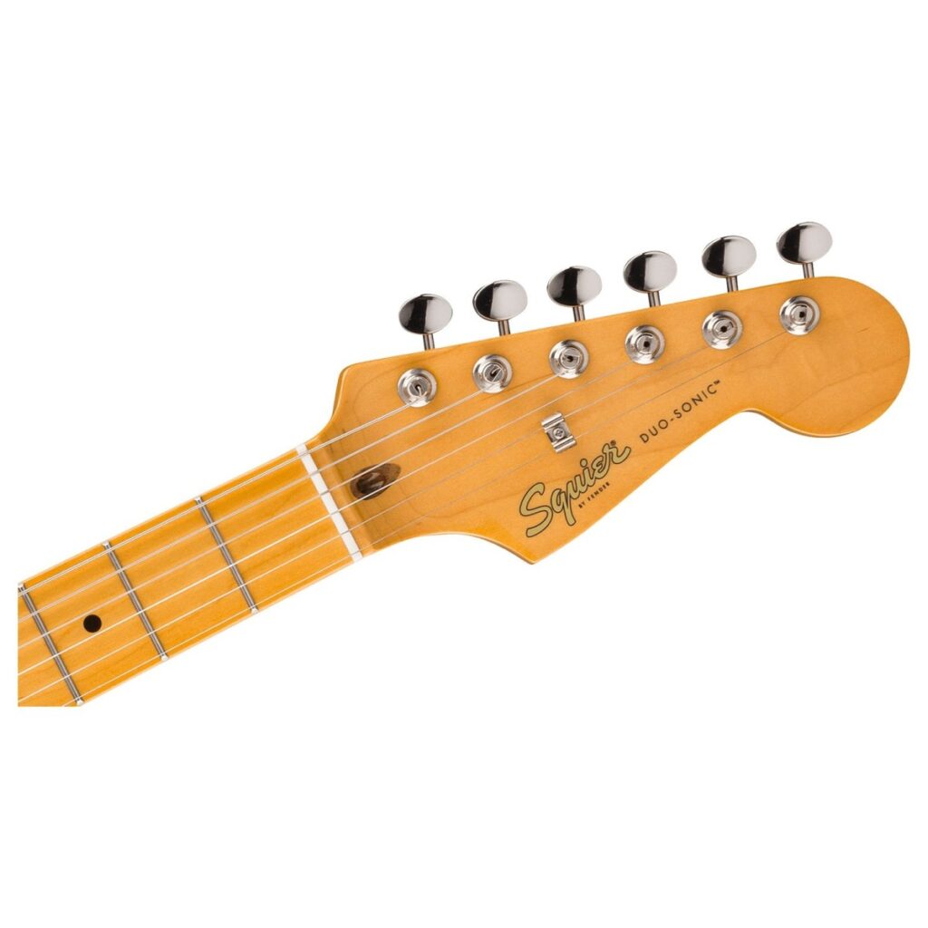 Squier Classic Vibe Duo-Sonic HS Gold Anodized Pickguard Desert Sand
