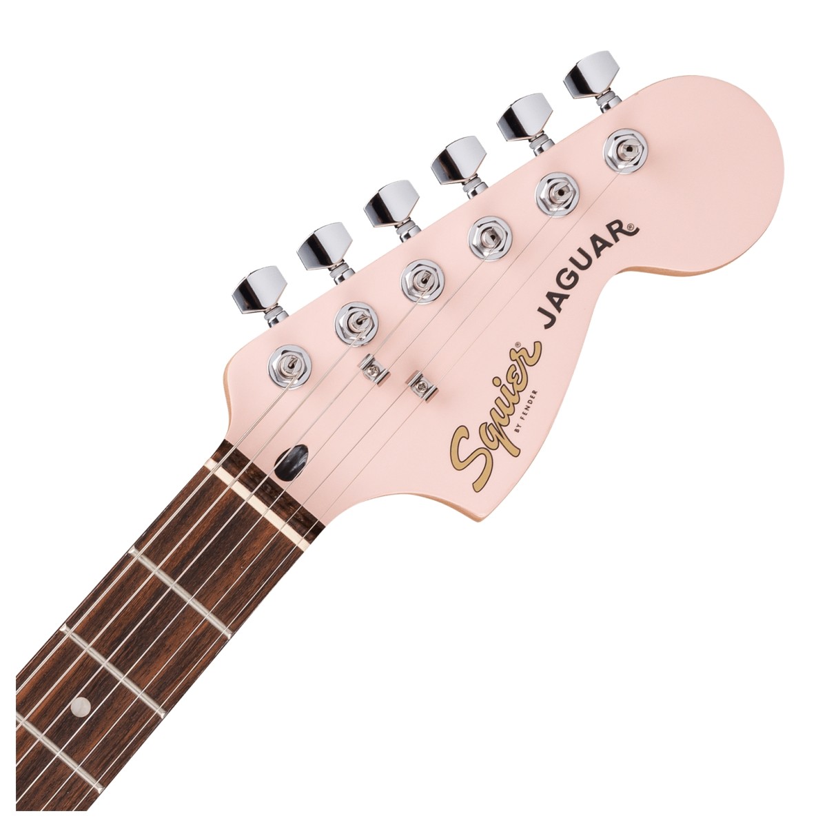 Squier FSR Affinity Jaguar Shell Pink