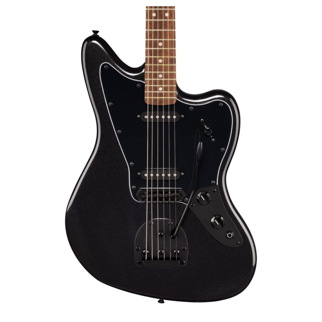 Squier FSR Affinity Jaguar Metallic Black