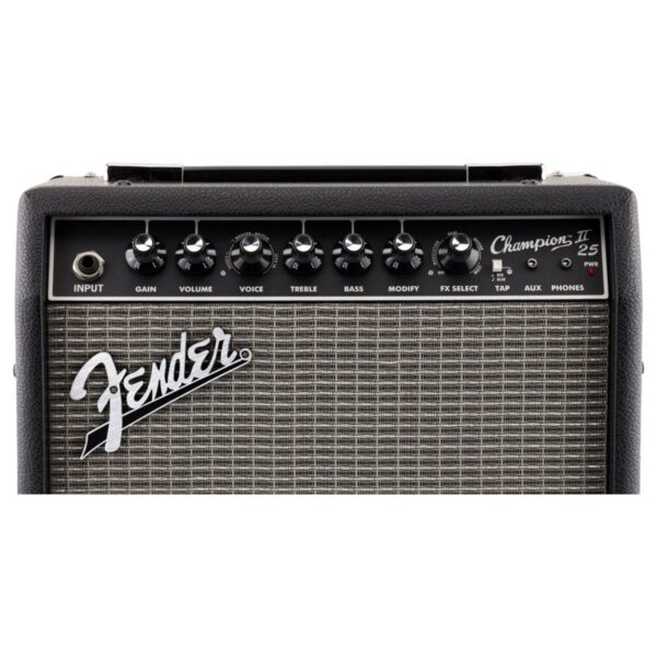 Fender Champion II 25 Guitar Amplifier Combo with Effects pack of 3