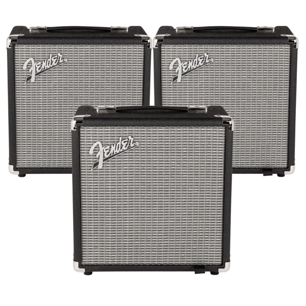 Fender Rumble 15 V3 Bass Combo pack of 3