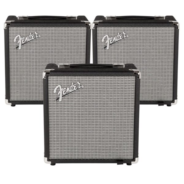 Fender Rumble 15 V3 Bass Combo pack of 3
