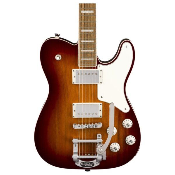 Squier Paranormal Troublemaker Telecaster Deluxe Bigsby Honey Sunburst