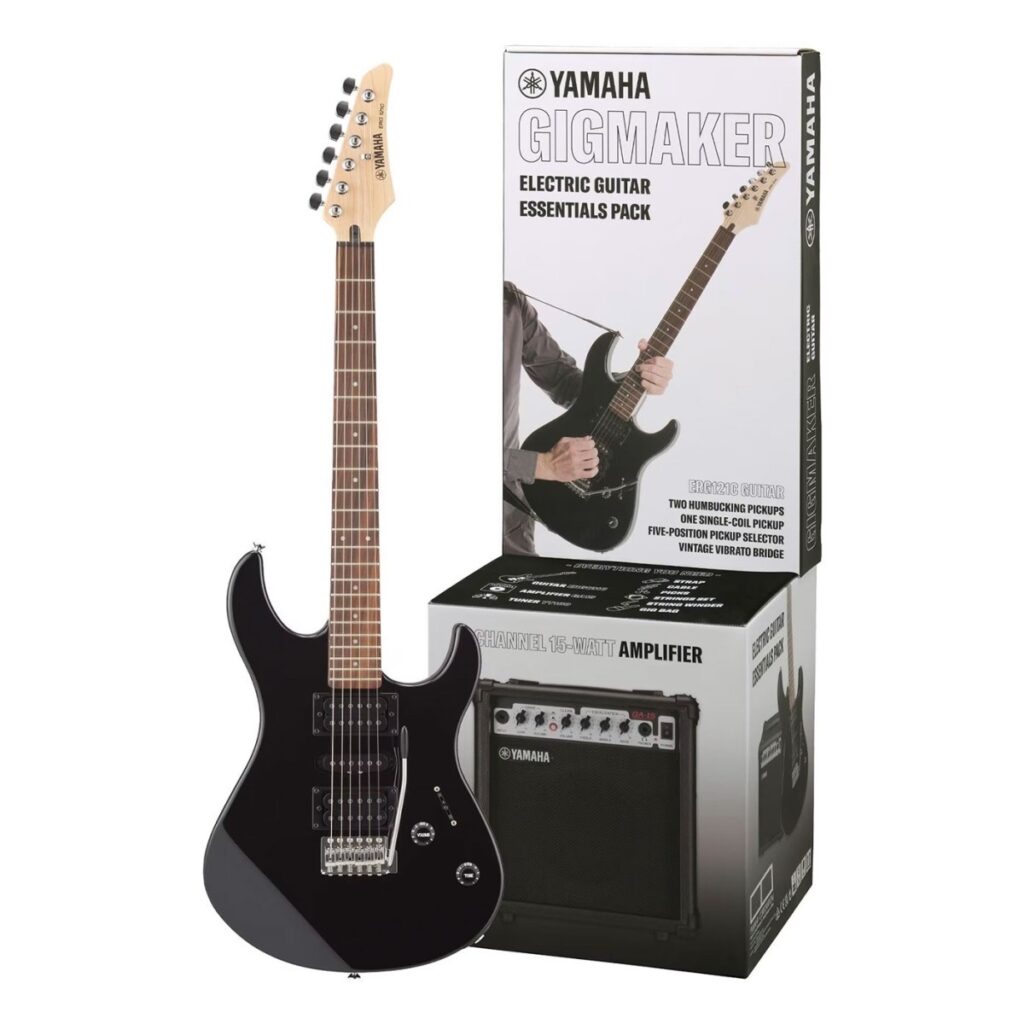 Yamaha ERG121GP II Gigmaker Guitar Pack Black