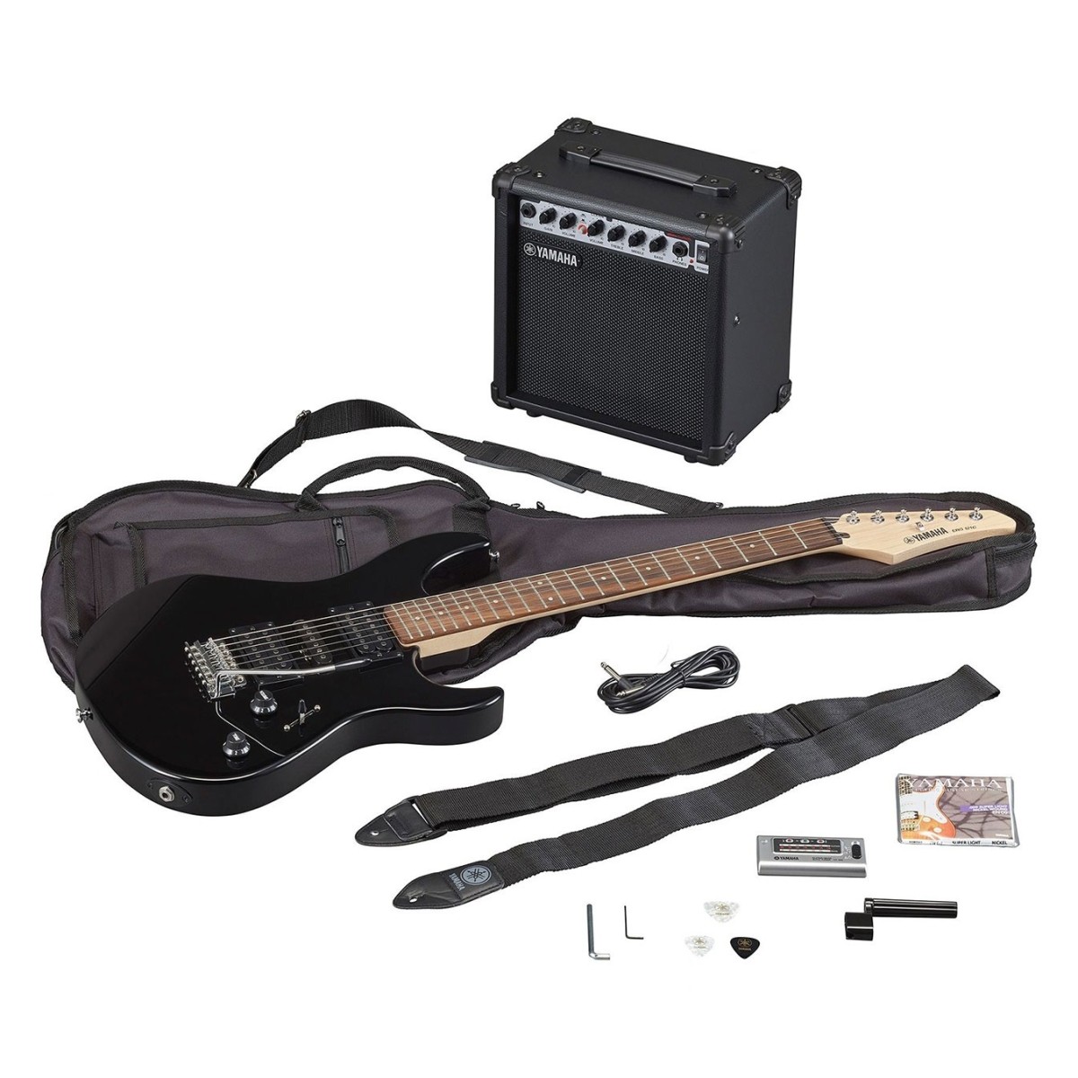 Yamaha ERG121GP II Gigmaker Guitar Pack Black