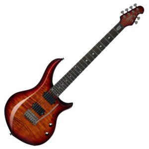 Sterling Majesty MAJ200X Spalted Maple Blood Orange Burst