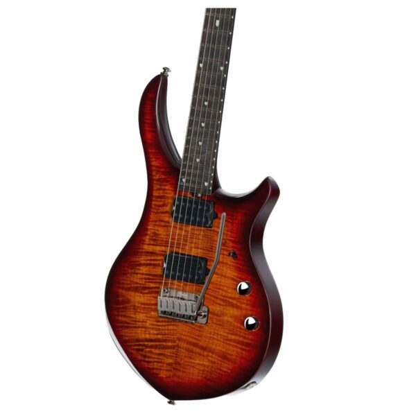 Sterling Majesty MAJ200X Spalted Maple Blood Orange Burst