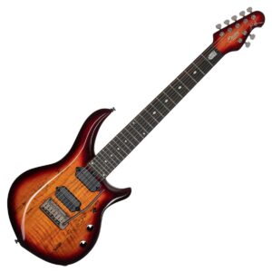 Sterling Majesty MAJ270X Spalted Maple Blood Orange Burst