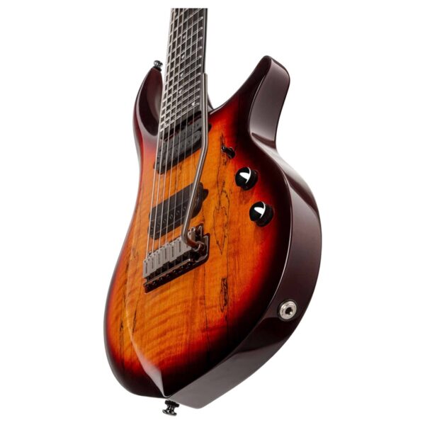 Sterling Majesty MAJ270X Spalted Maple Blood Orange Burst
