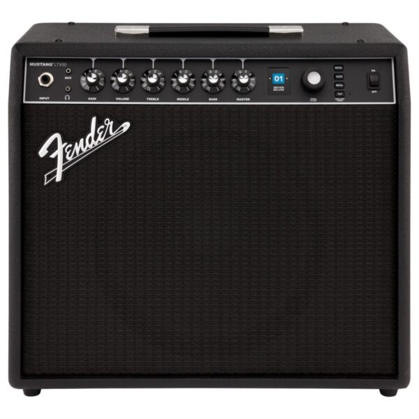 Fender Mustang LTX50 Combo and LTX-5 Footswitch Bundle