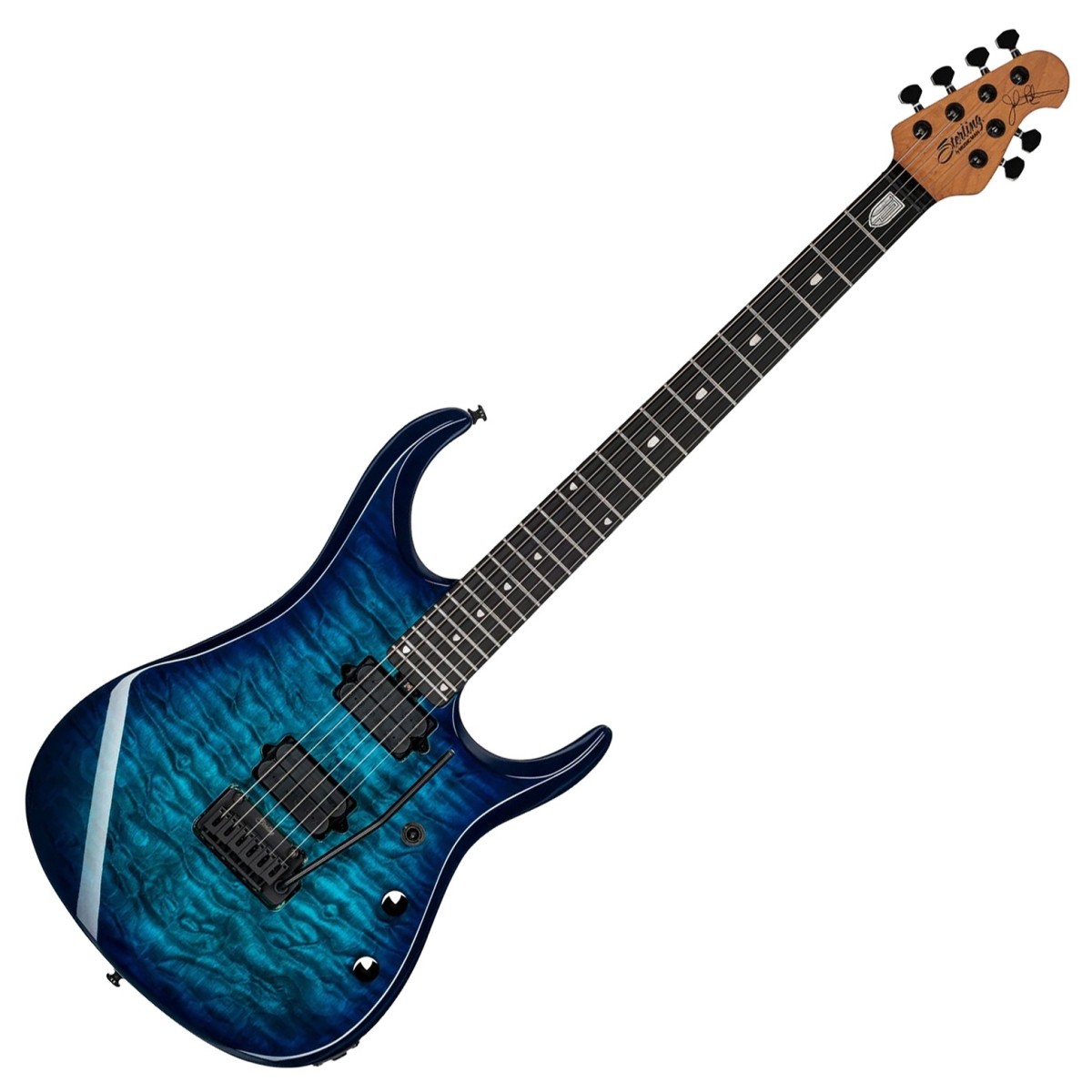 Sterling John Petrucci JP150D Quilted Maple Cerulean Paradise