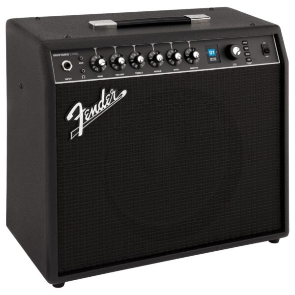 Fender Mustang LTX50 Combo and LTX-5 Footswitch Bundle