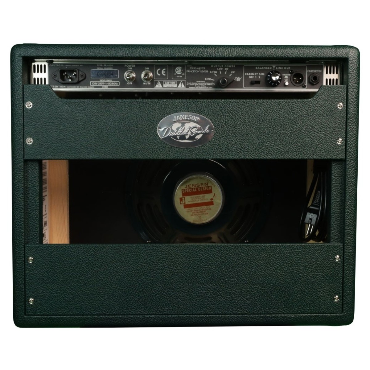 Fender Limited Edition Tone Master Princeton Reverb Jameson British Racing Green
