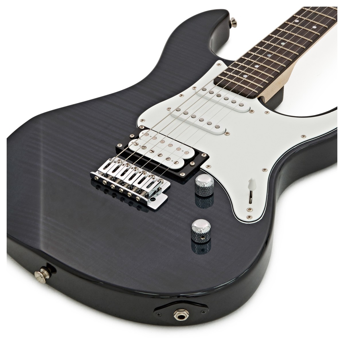 Yamaha Pacifica 212V FM Flame Maple Trans Black