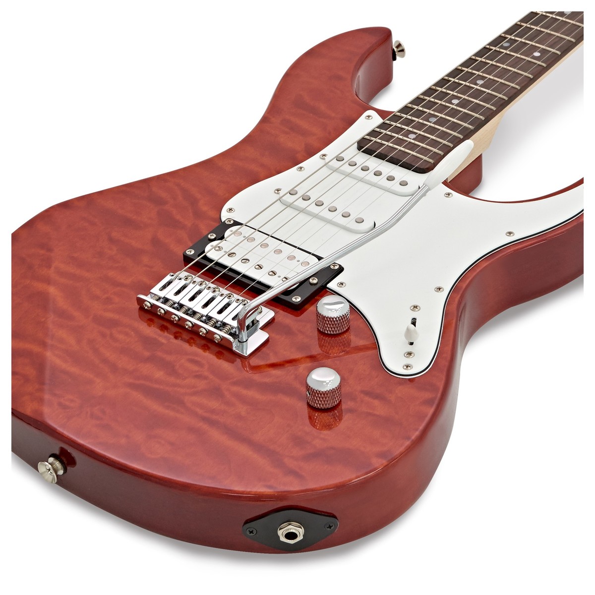 Yamaha Pacifica 212VQM Quilted Maple Caramel Brown
