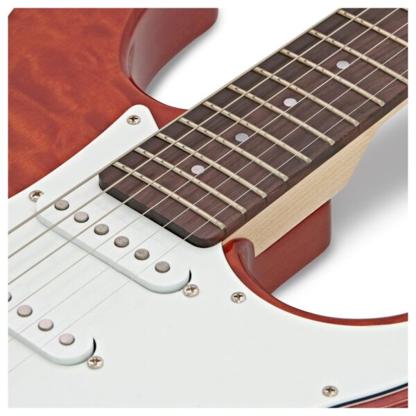 Yamaha Pacifica 212VQM Quilted Maple Caramel Brown