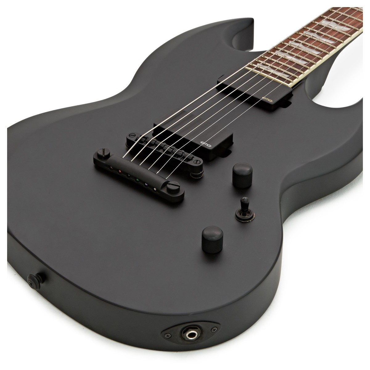 ESP LTD Viper-400B Baritone Black Satin