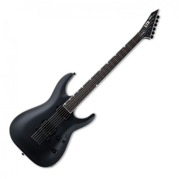 ESP LTD MH-1000 Baritone Black Satin