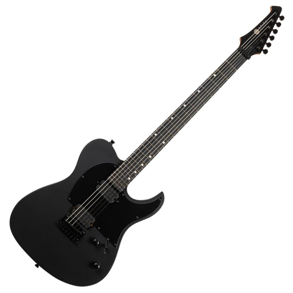 Spira Guitars T-400 Baritone MBK Satin Black