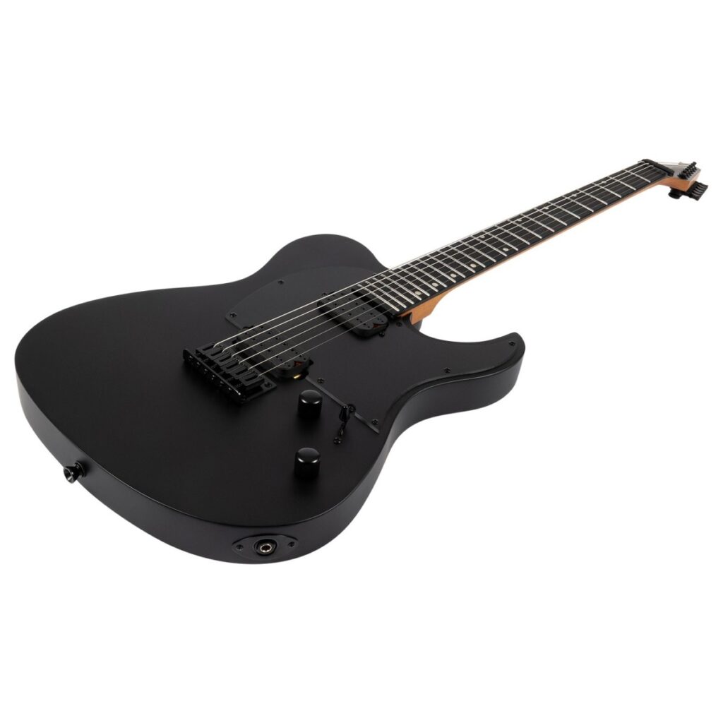 Spira Guitars T-400 Baritone MBK Satin Black