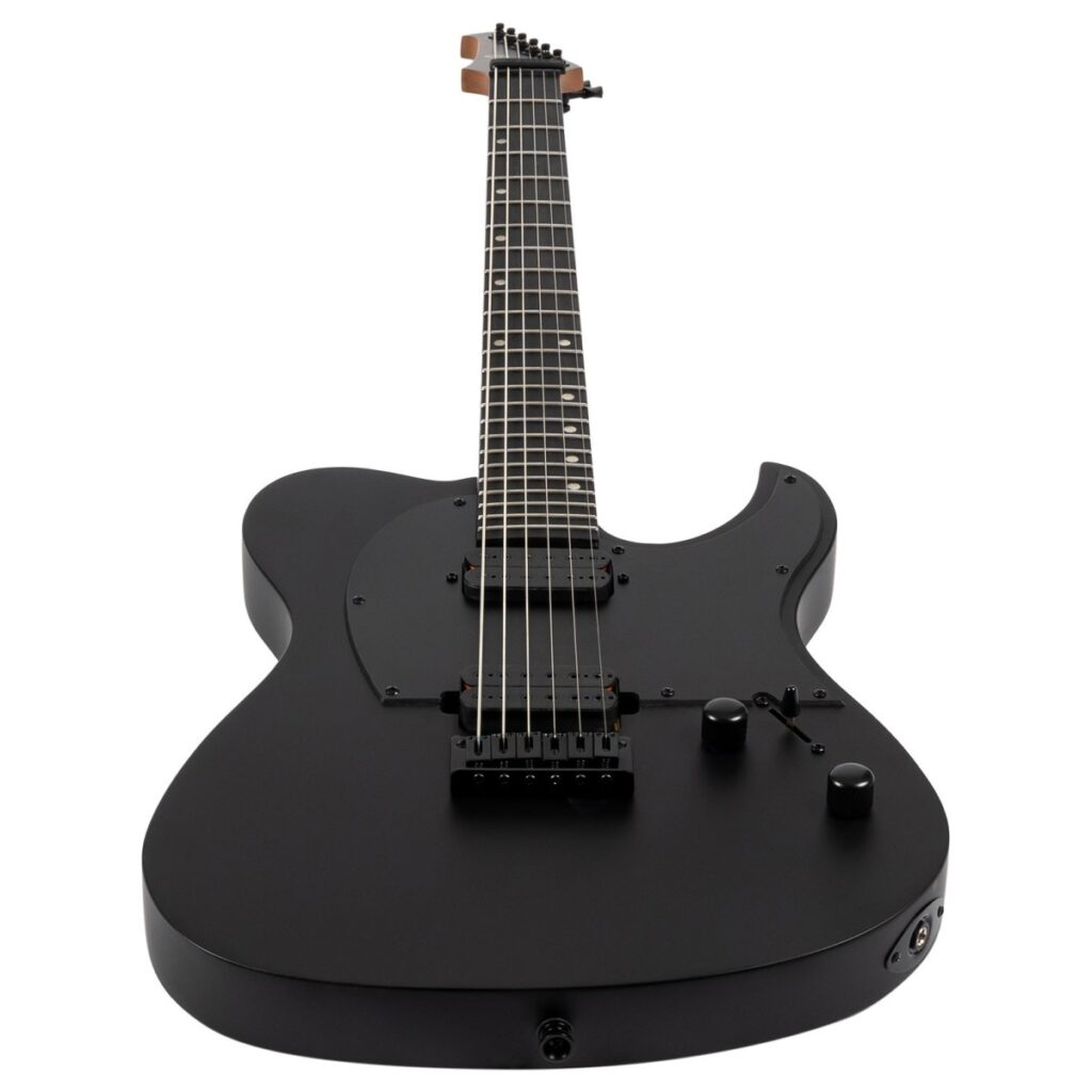 Spira Guitars T-400 Baritone MBK Satin Black
