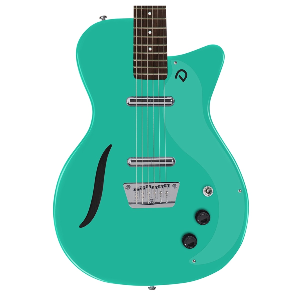Danelectro Vintage Baritone Guitar Dark Aqua