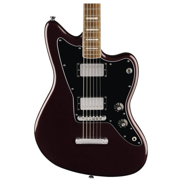 Squier Paranormal Baritone Jazzmaster HH Oxblood