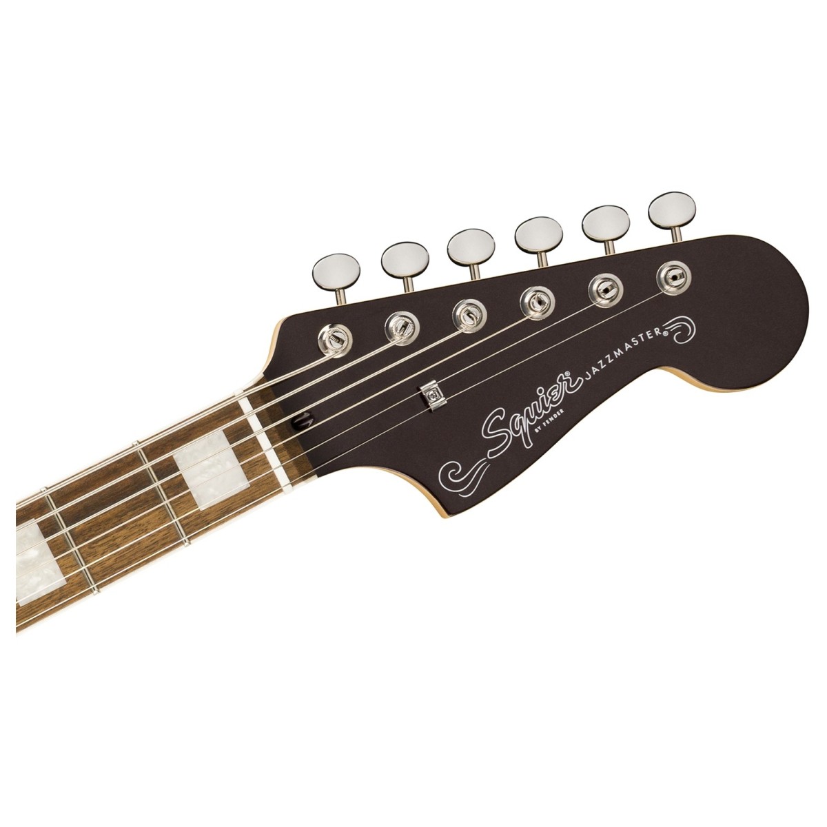 Squier Paranormal Baritone Jazzmaster HH Oxblood