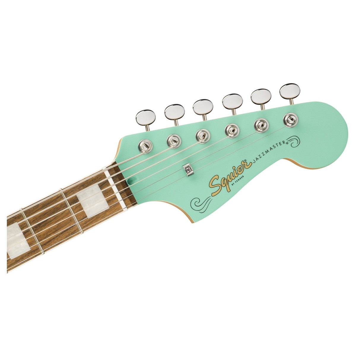 Squier Paranormal Baritone Jazzmaster HH Sea Foam Green