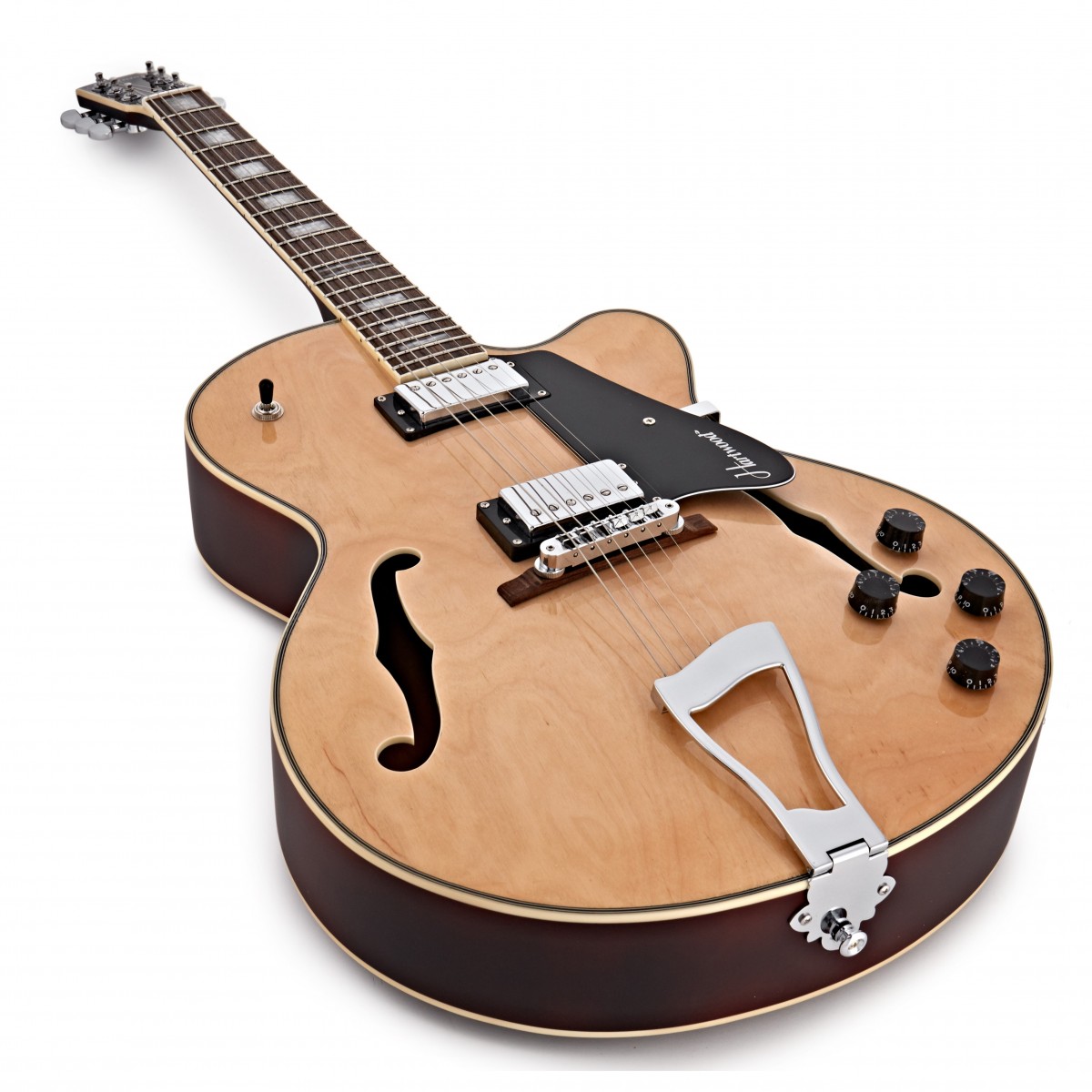Hartwood Novella Hollowbody Guitar Natural