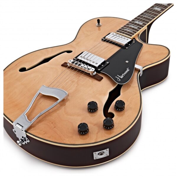Hartwood Novella Hollowbody Guitar Natural