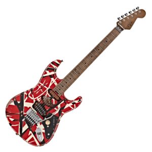 EVH Striped Frankie Red/White/Black