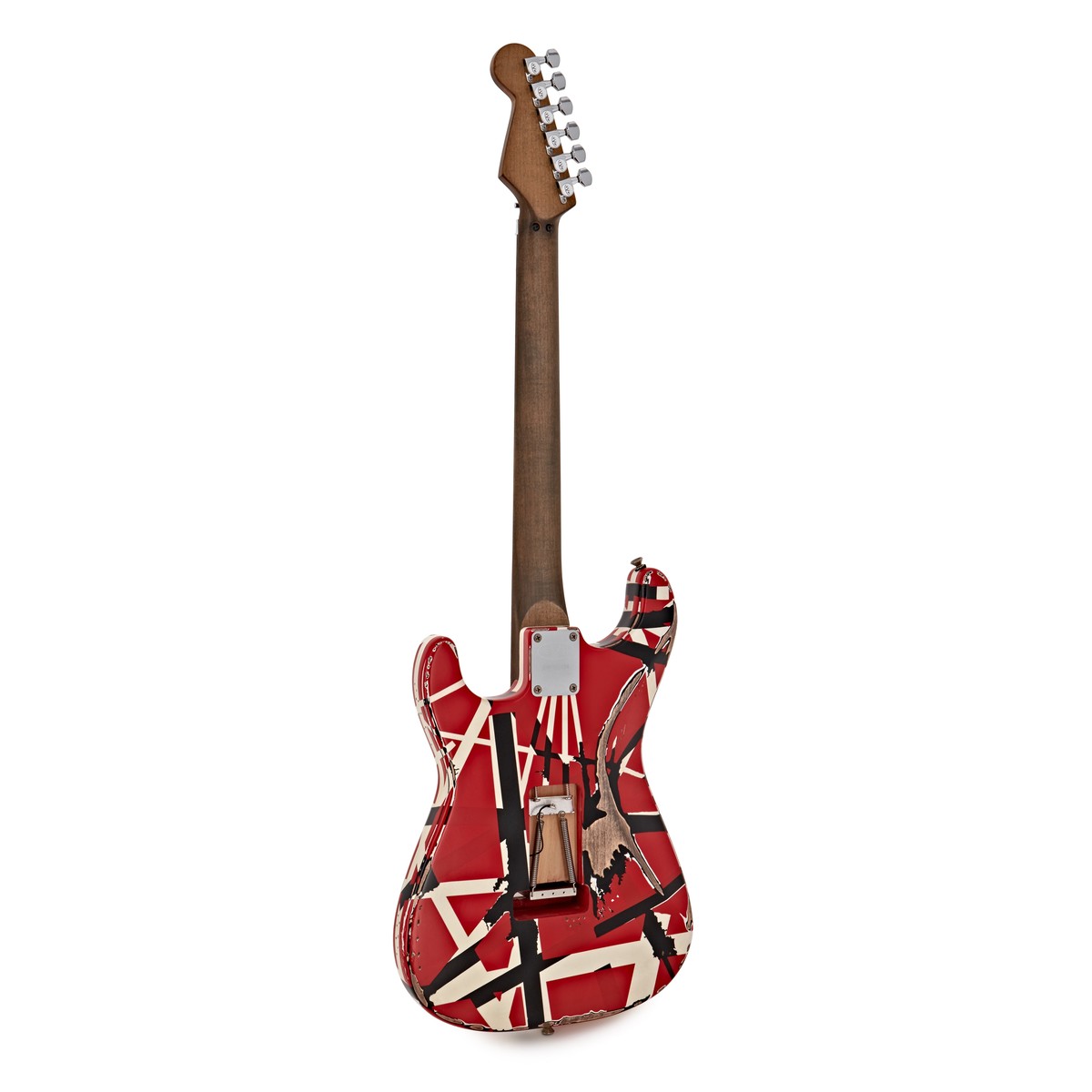 EVH Striped Frankie Red/White/Black
