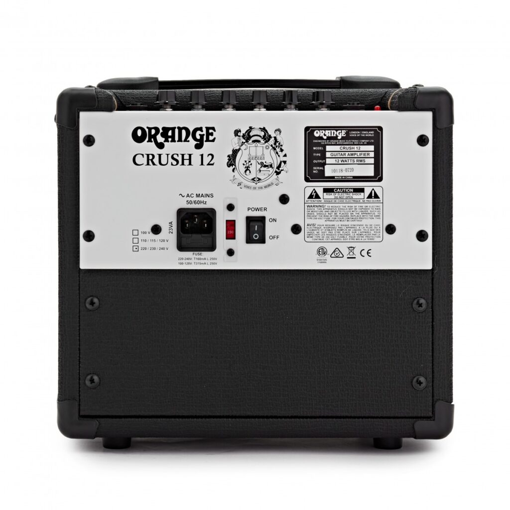Orange Crush 12 Combo Black