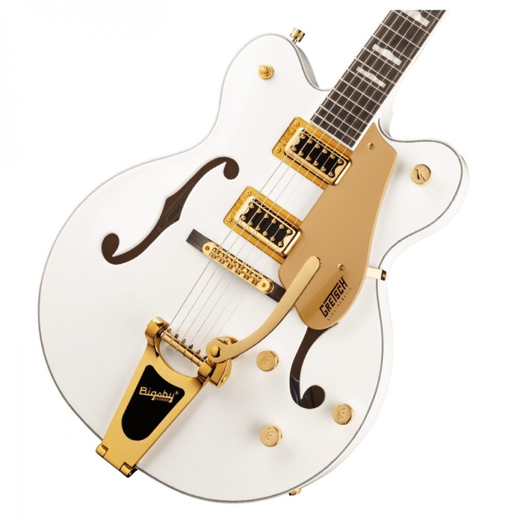 Gretsch G5422TG Electromatic Double-Cut with Bigsby Snowcrest White