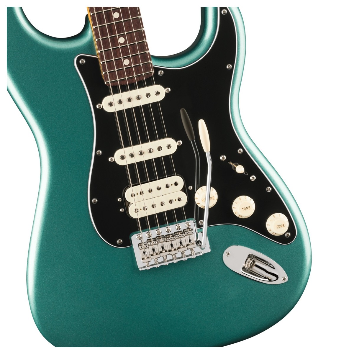 Fender American Professional Classic Stratocaster HSS RW Faded Sherwood Green Metallic