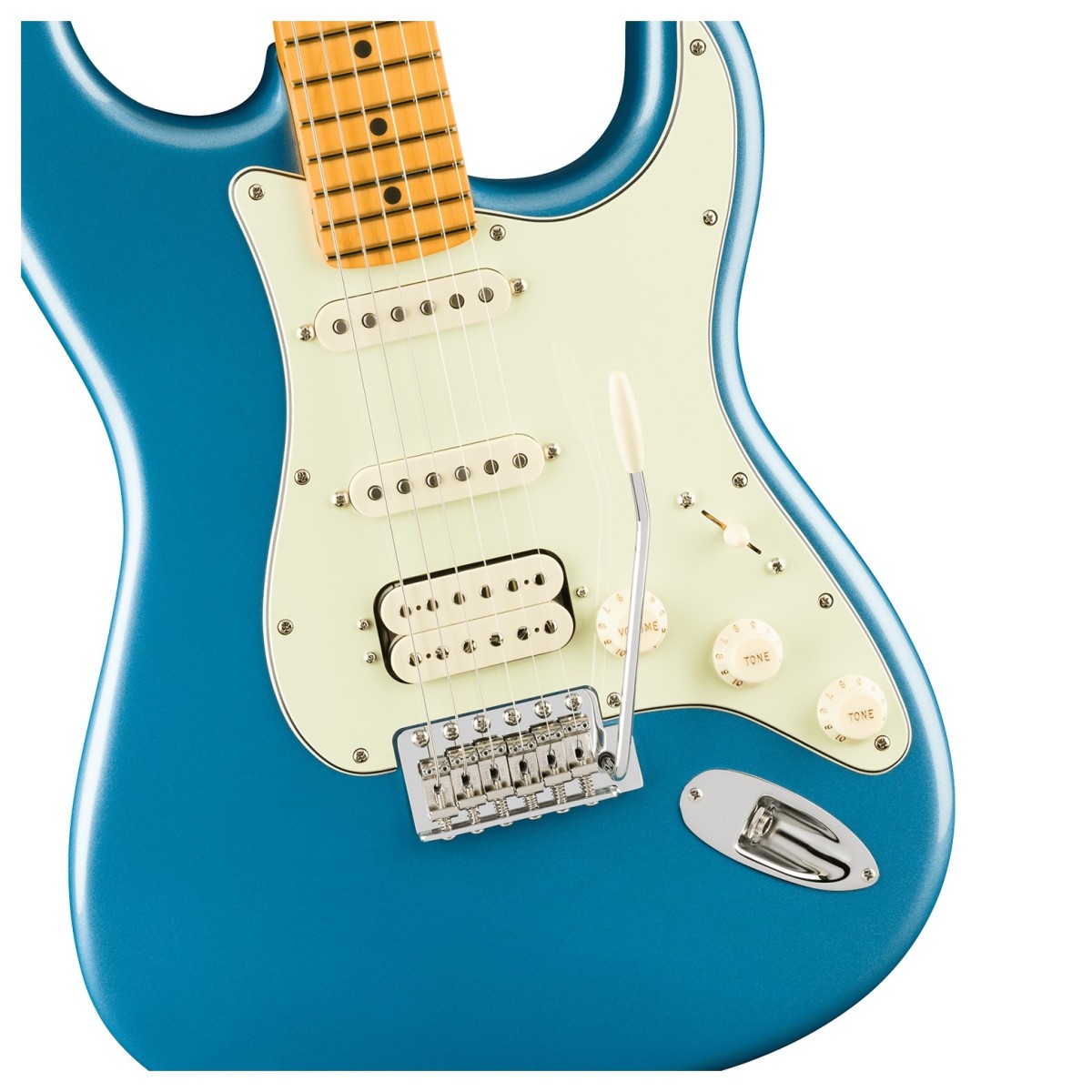 Fender American Professional Classic Stratocaster HSS MN Faded Lake Placid Blue