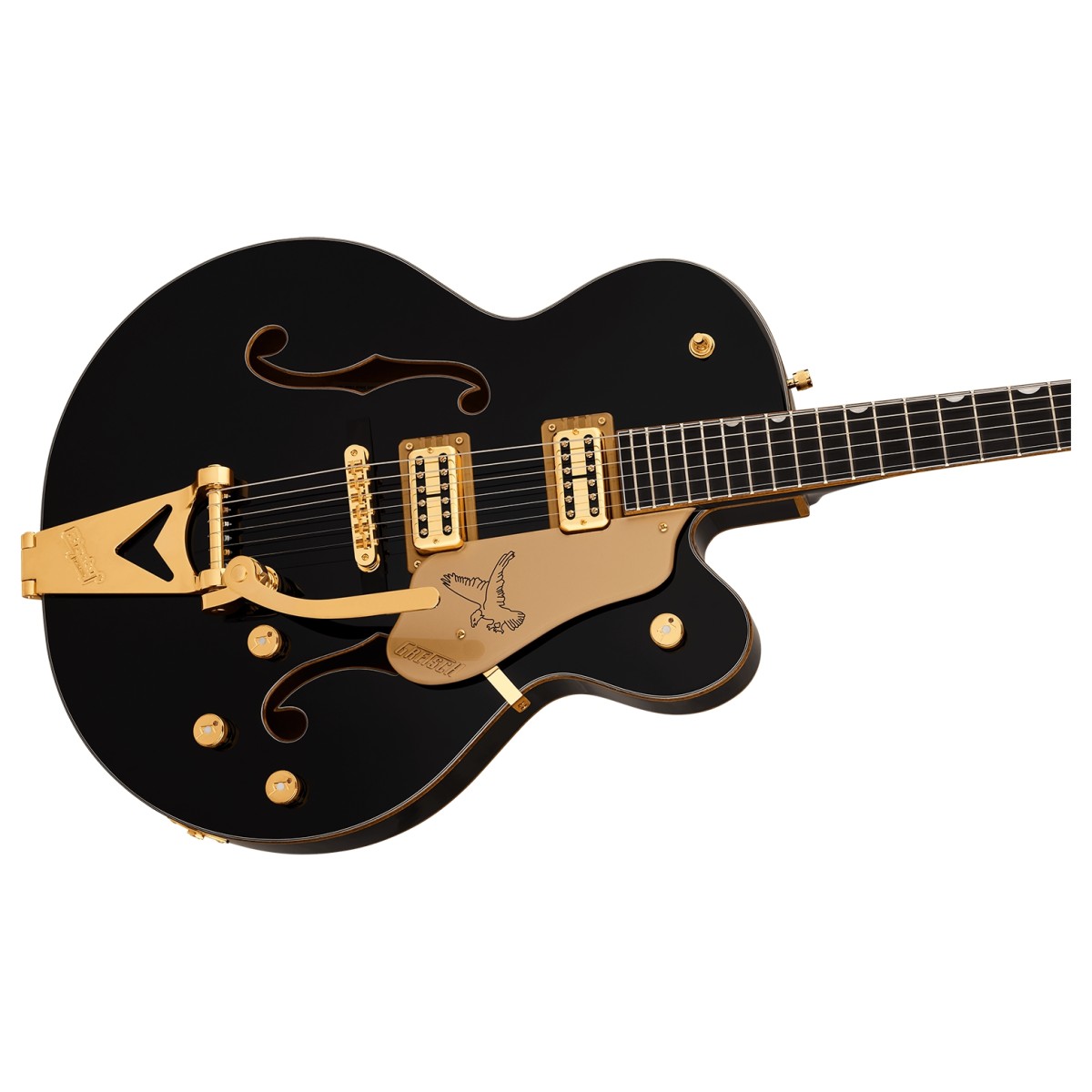 Gretsch Synchromatic Falcon Hollow Body Single-Cut with Bigsby EB Black