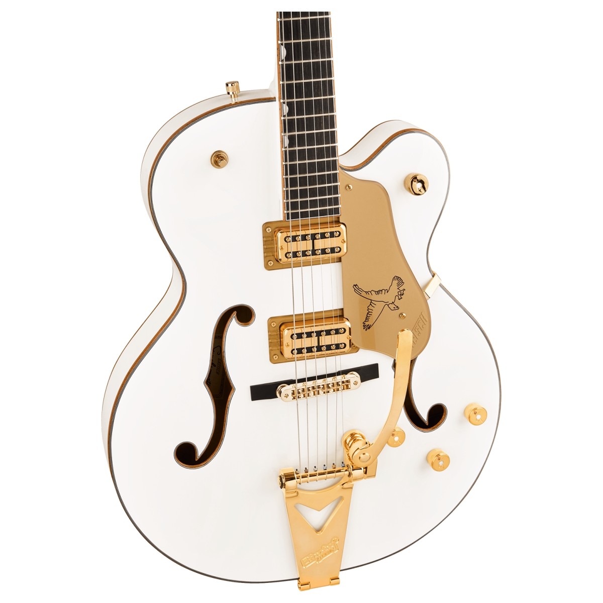 Gretsch Synchromatic Falcon Hollow Body Single-Cut with Bigsby EB Snowcrest White