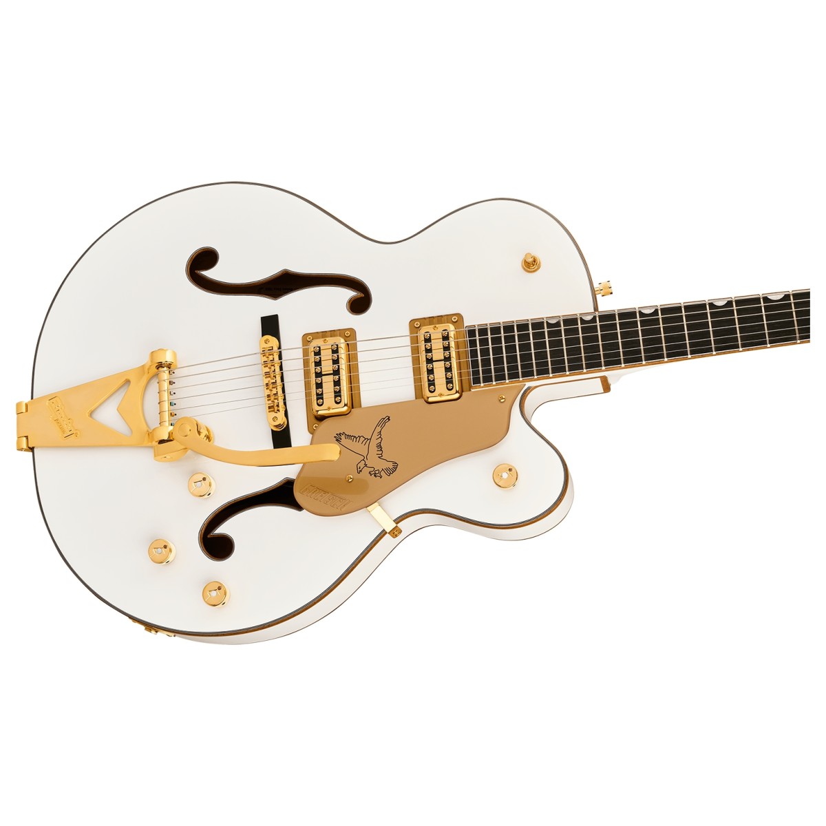 Gretsch Synchromatic Falcon Hollow Body Single-Cut with Bigsby EB Snowcrest White