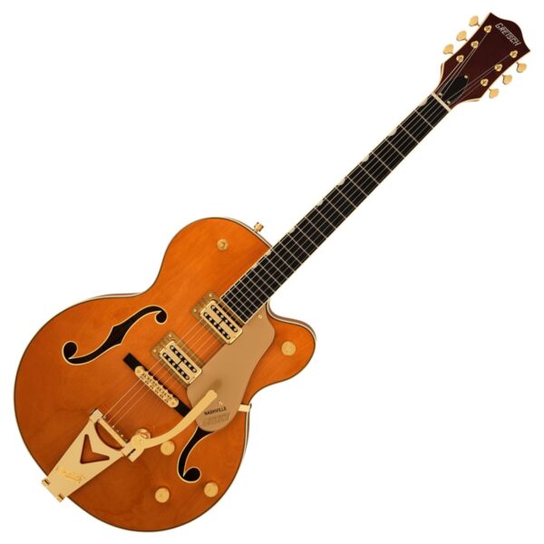 Gretsch Synchromatic Nashville Hollow Body Single-Cut with Bigsby EB 50s Orange Stain