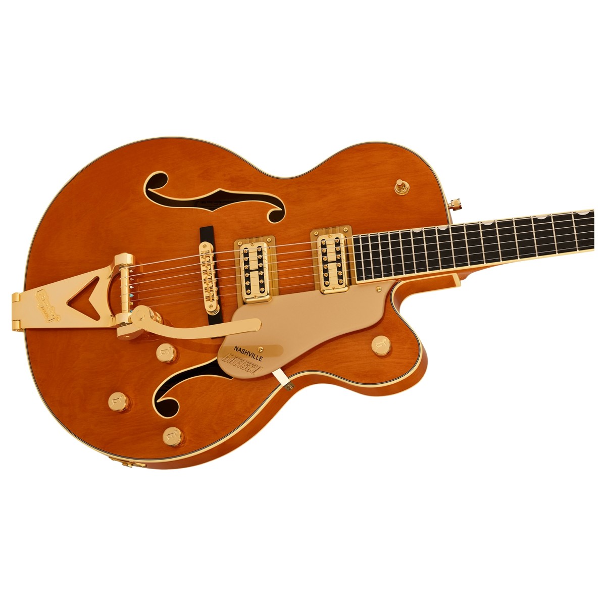 Gretsch Synchromatic Nashville Hollow Body Single-Cut with Bigsby EB 50s Orange Stain
