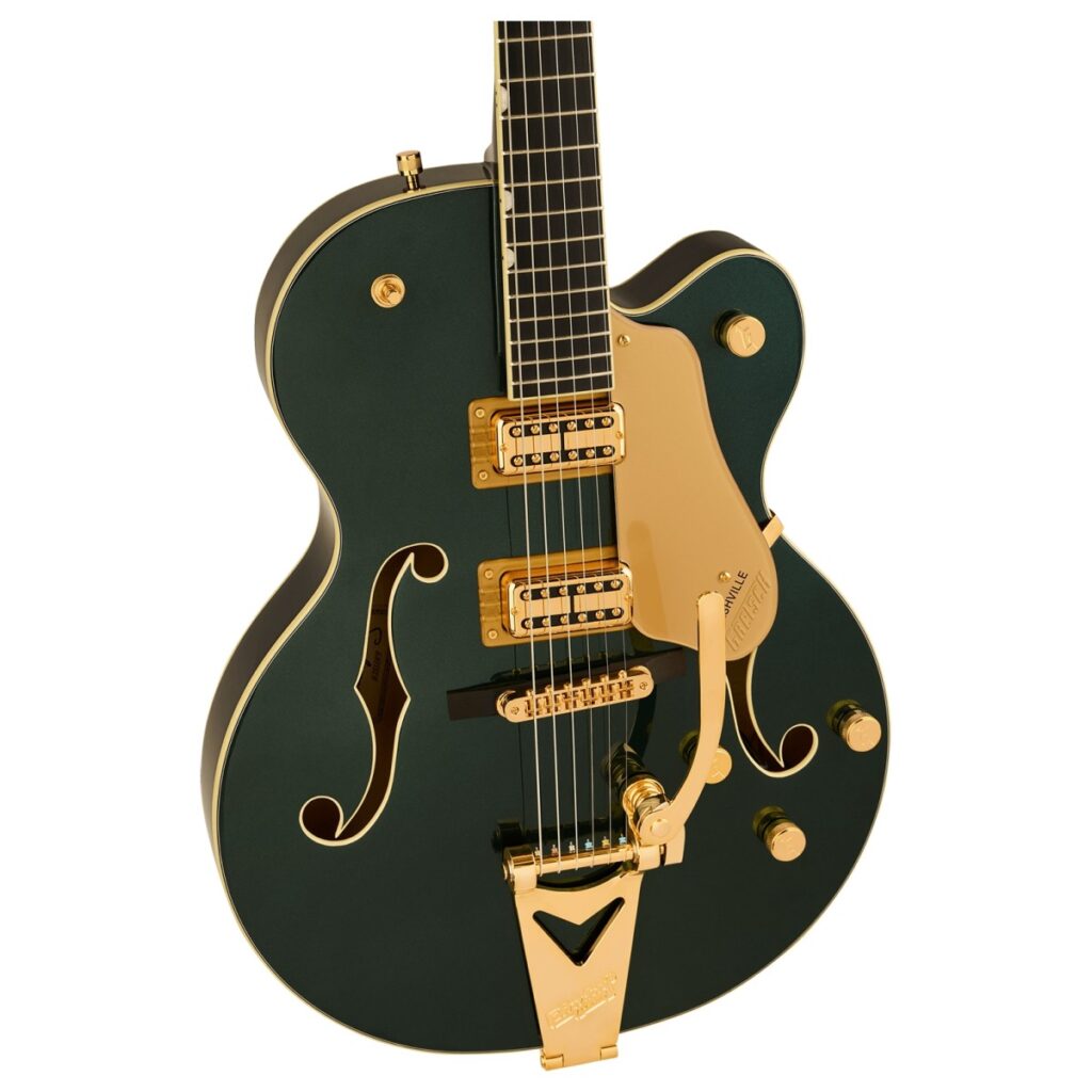 Gretsch Synchromatic Nashville Hollow Body Single-Cut with Bigsby EB Cadillac Green