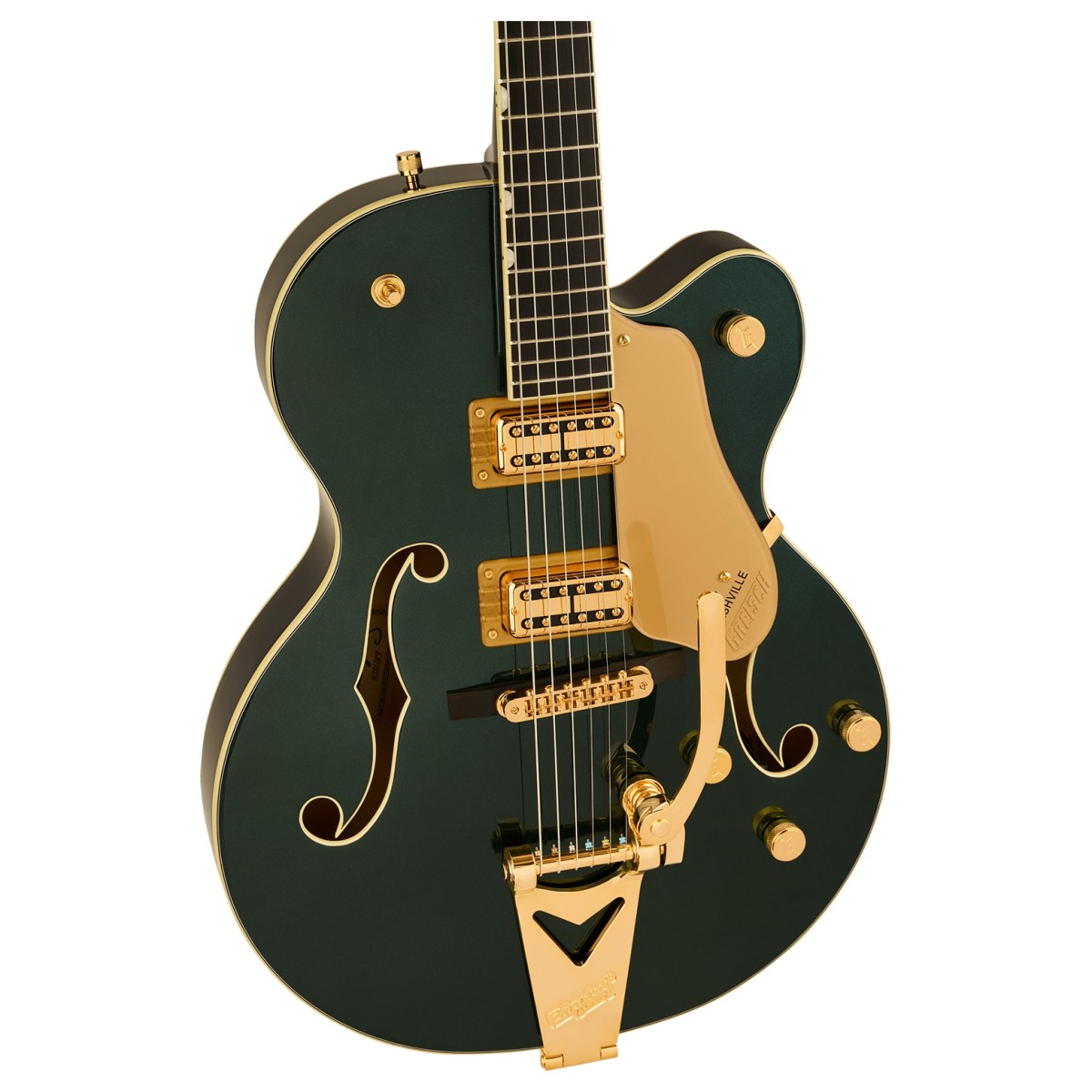 Gretsch Synchromatic Nashville Hollow Body Single-Cut with Bigsby EB Cadillac Green