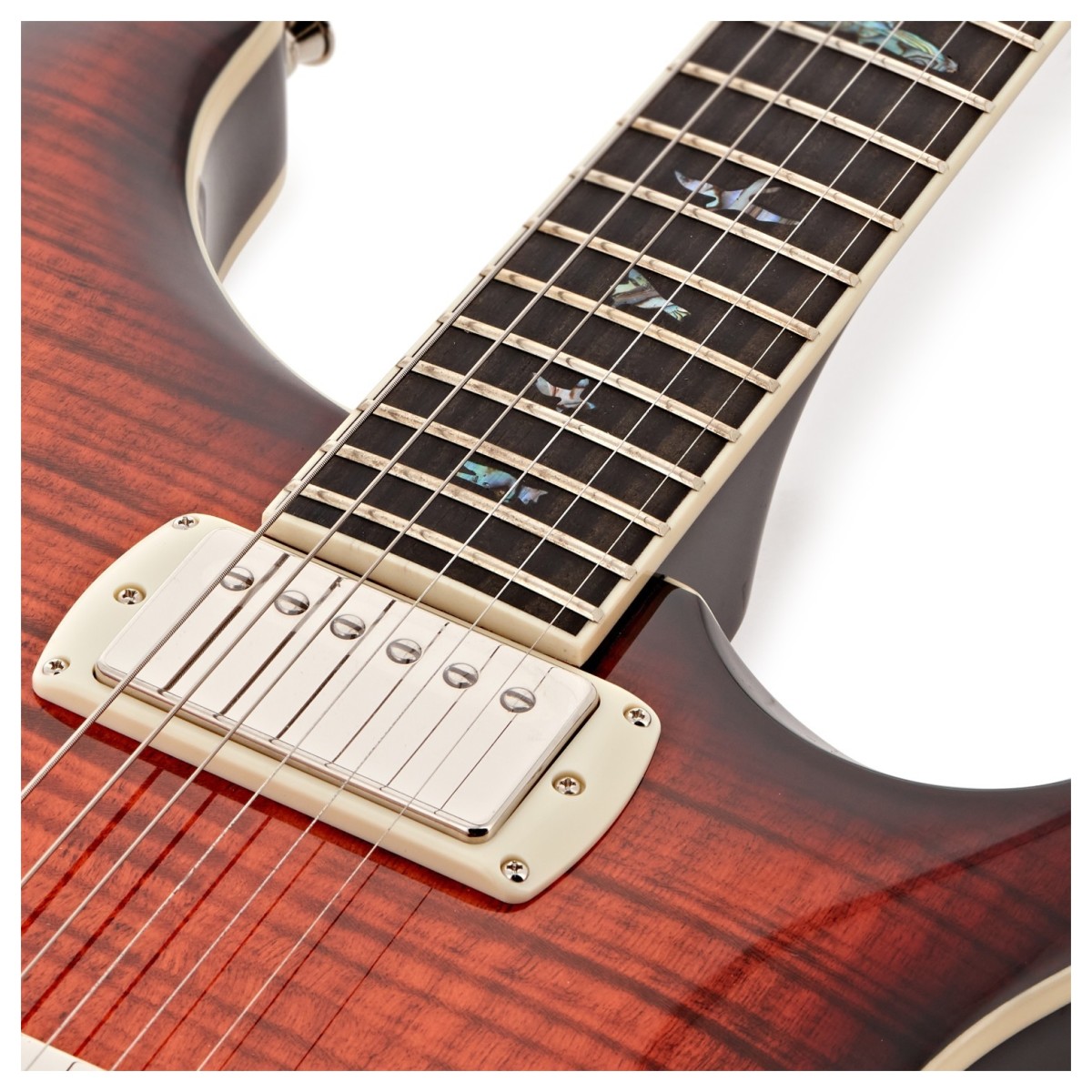 PRS SE Hollowbody II Piezo Orange Tiger Smokeburst (2026)